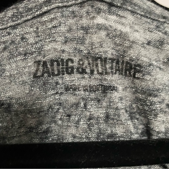 Zadig & Voltaire Wool Angora Blend Cozy “Winter Fringes” Fringe Trim Tunic Dress - Picture 3 of 13